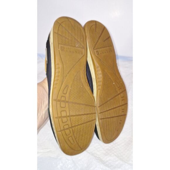 Sperry Top Sider Women's Boat Shoes Flats Nautical Comfort Black and Gold 8M - Picture 8 of 9